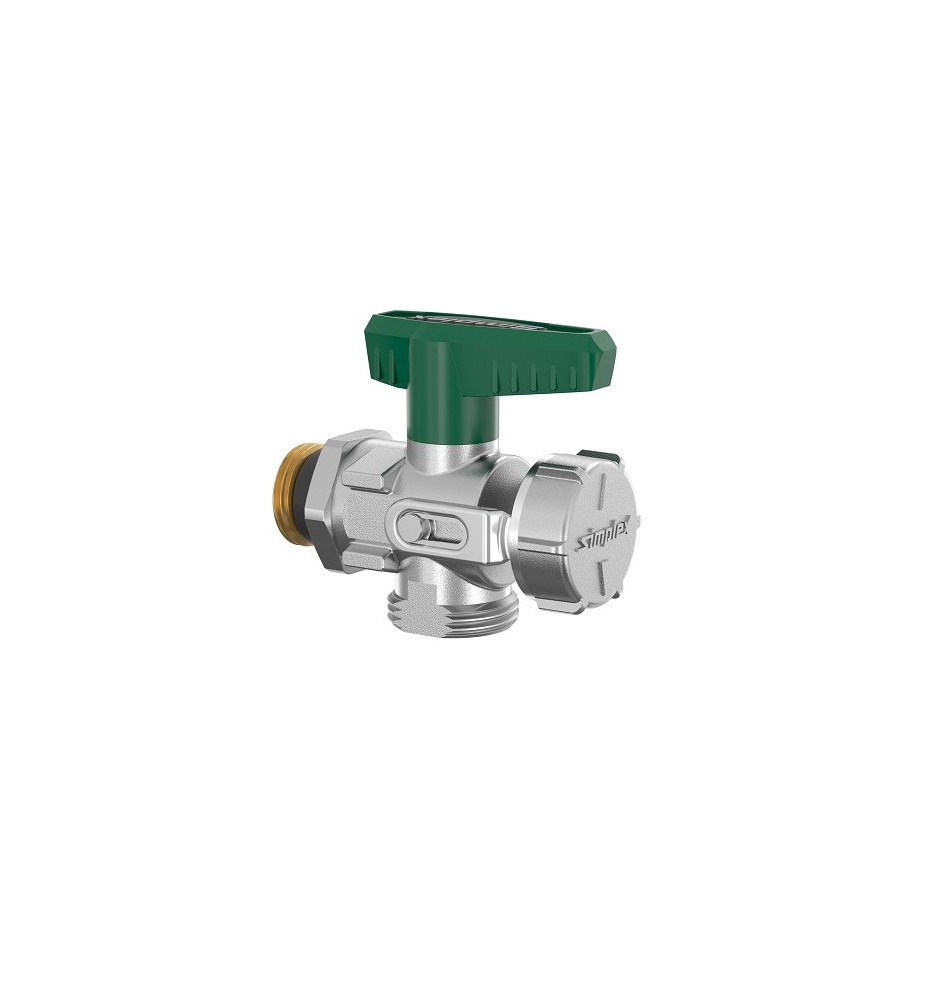 Zawór spustowy Simplex KFE 1/2" do instalacji wody pitnej