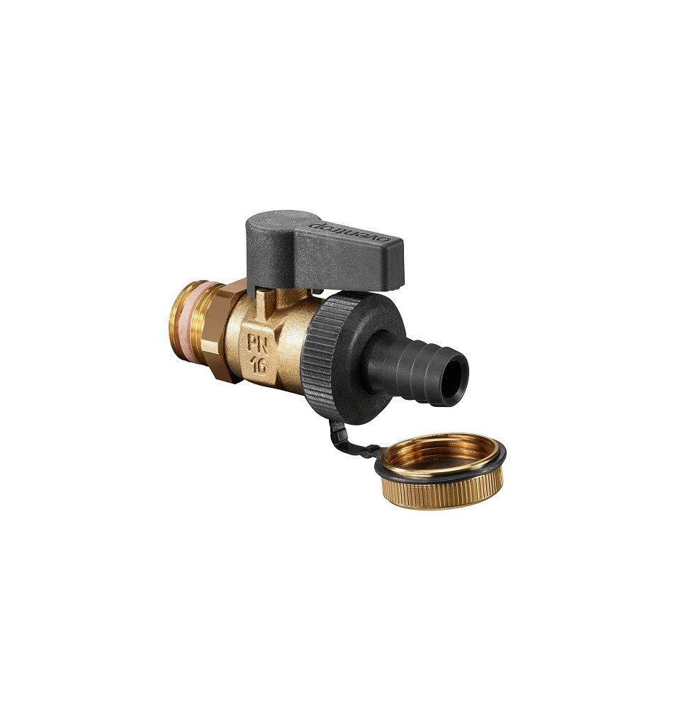 Zawór spustowy Optiflex KFE 1/2" prosty do ogrzewania