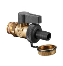 Zawór spustowy Optiflex KFE 3/8" prosty do ogrzewania