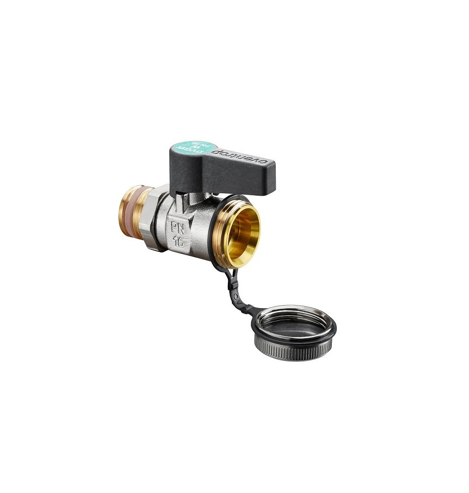 Zawór spustowy Optiflex KFE 1/2" prosty do wody pitnej