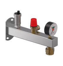 Grupa bezpieczeństwa INOX 3 bar | Sanitech Plus