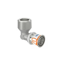 Kolanko MLC z gwintem 20 x 3/4” S-Press Plus UPONOR