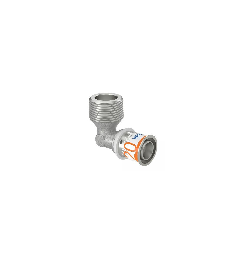 Kolanko MLC z gwintem 20 x 3/4” S-Press Plus UPONOR