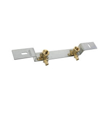 Płytka kątowa z kolanami 20mm pod baterię 150mm | TECE