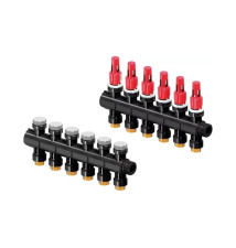 Rozdzielacz modułowy 6x Vario PLUS Uponor | Sanitech +