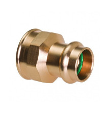 Mufa przejściowa 15x3/4" na zacisk z uszczelką FKM Solar