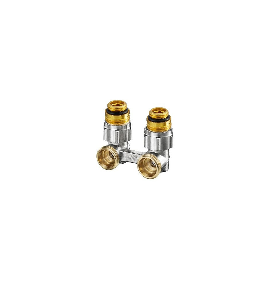 Zestaw kątowy odcinający z nyplami 1/2"x3/4"  | Oventrop