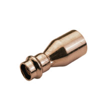 Redukcja miedziana z kielichem 28x22mm na zacisk | Bänninger
