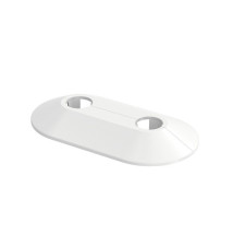 Rozeta maskująca do rur RVD 15/50mm biała Flamco 12569
