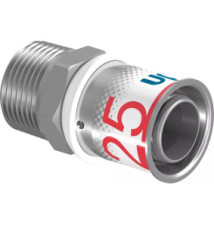 Nypel z gwintem 25mm-3/4” GZ  S-Press Plus UPONOR