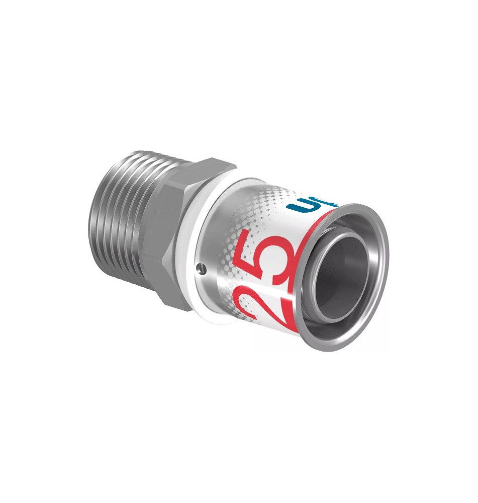 Nypel z gwintem 25mm-3/4” GZ  S-Press Plus UPONOR