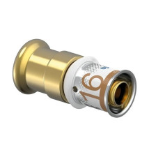 Adapter z rury PEX na CU 16mm-15mm SST M+V