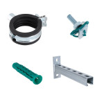 Systemy zamocowań i uchwyty do rur