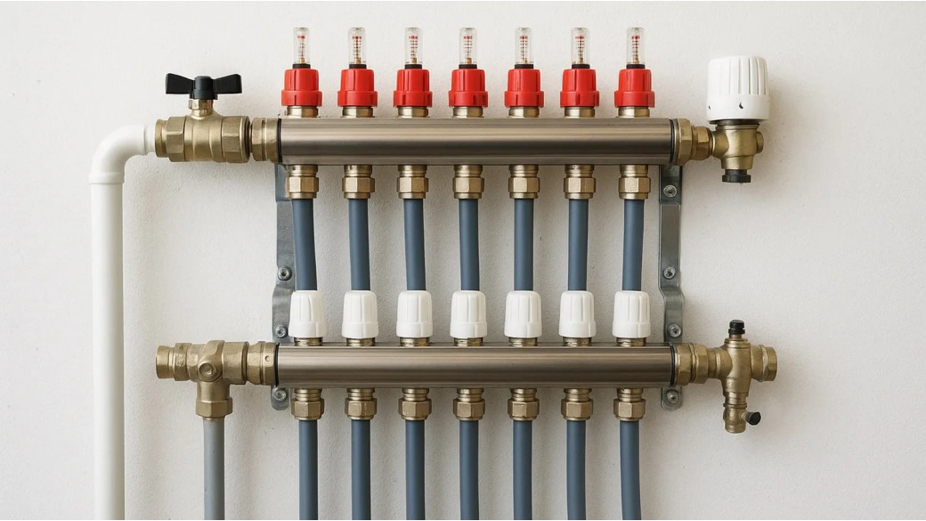 Jakie akcesoria do rozdzielaczy systemów grzewcznych są niezbędne?